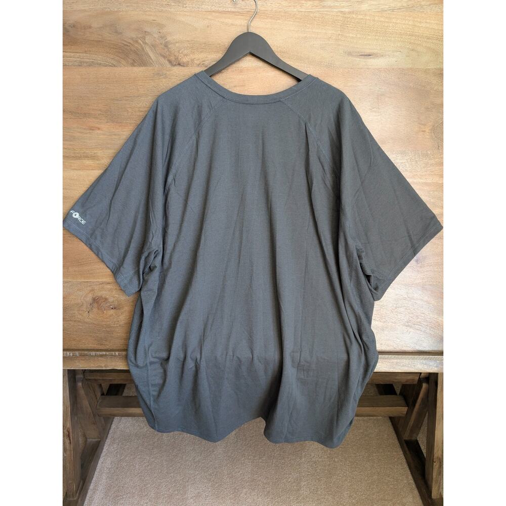NWT Carhartt Tee Shirt Mens 4XL Gray Pocket Short Sleeve Midweight Relaxed Fit - Picture 2 of 6